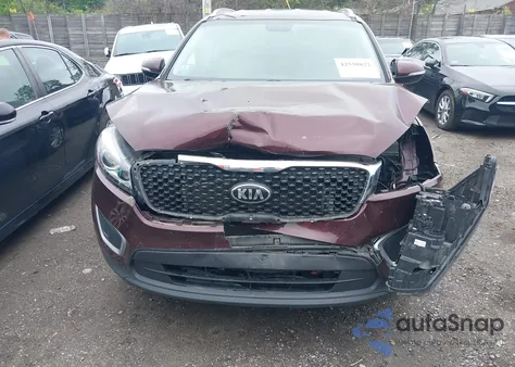 2018 Kia Sorento 2.4L Lx z USA, uszkodzony, nr VIN 5XYPGDA36JG378085